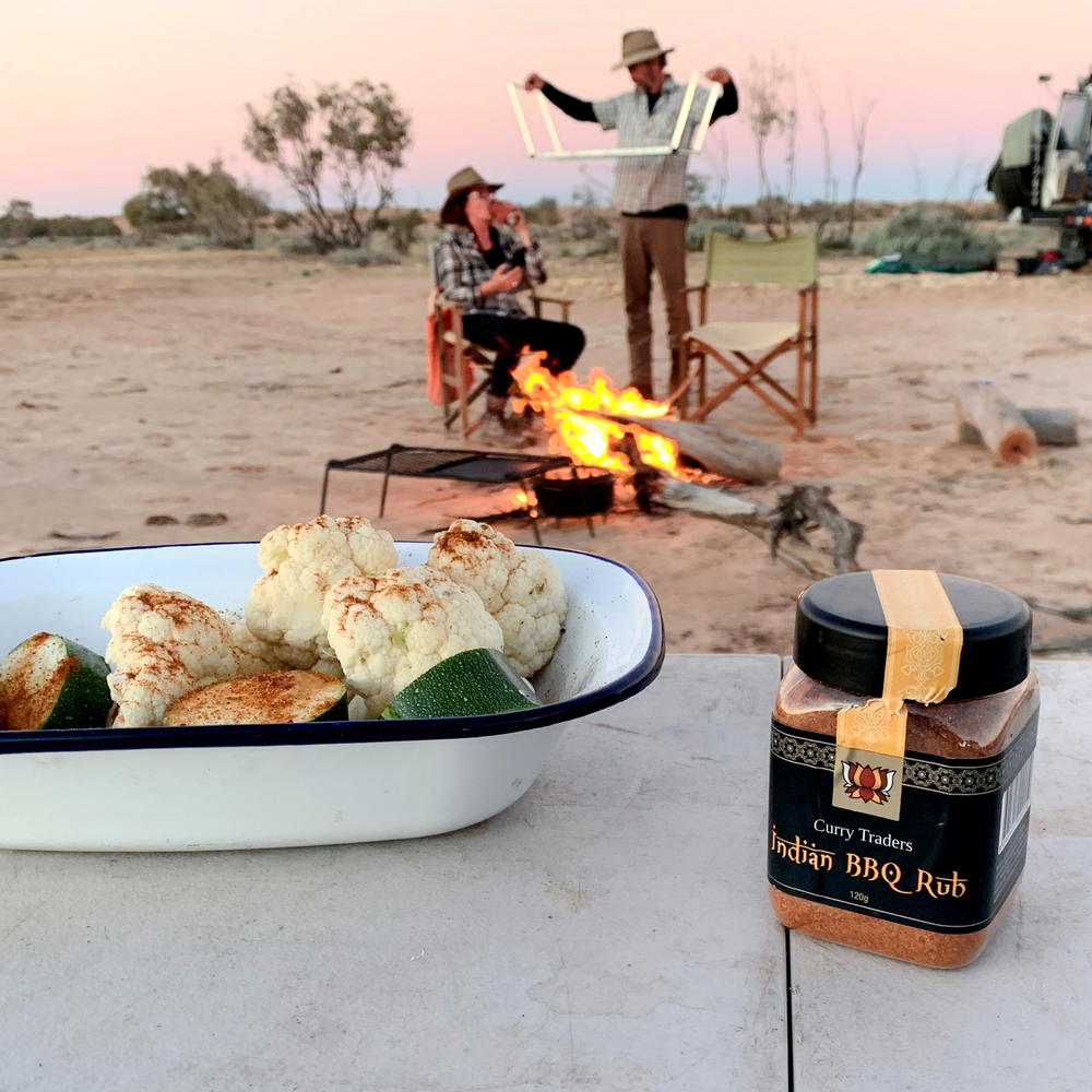 Camping with Curry Traders