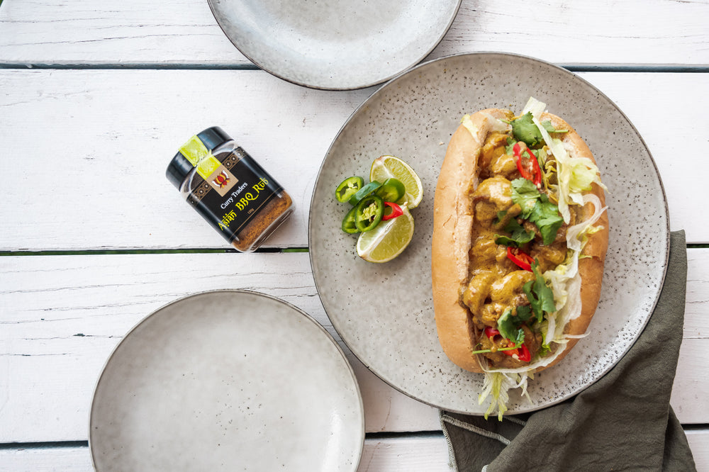 Coconut Spiced Prawn Roll