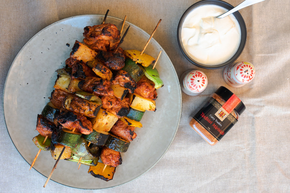 Tandoori Chicken Skewers