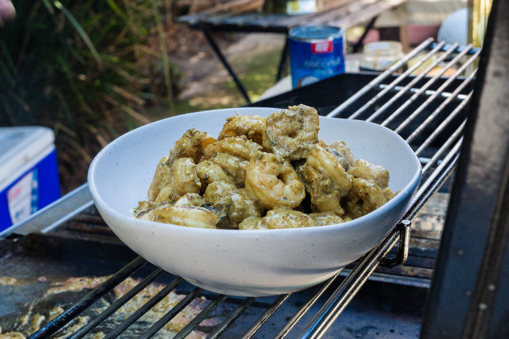 Asian Rubbed Prawn Recipe