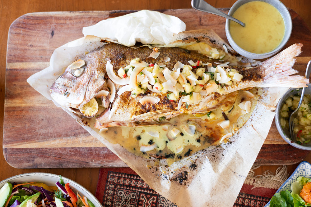 Coconut & Lemongrass Whole Snapper